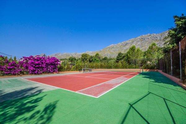 Schöner Tennisplatz