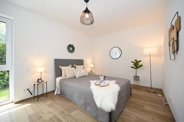 Musterwohnung - Tolles Schlafzimmer