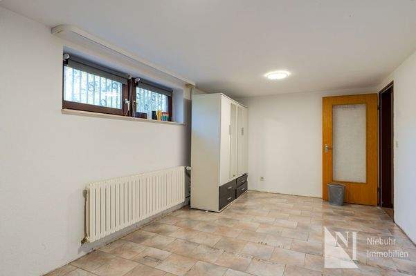 Beheizbarer Kellerraum