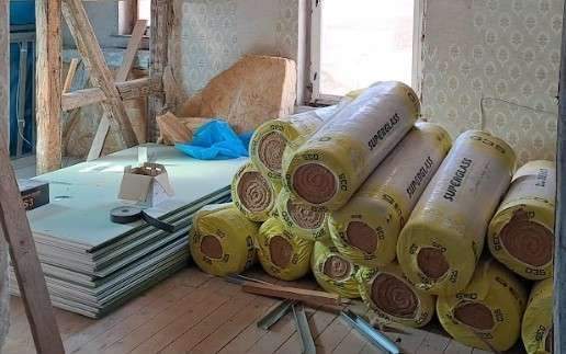 Vorhandenes Ausbaumaterial inc