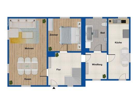 Grundriss Erdgeschoss