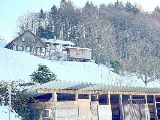 Weitere Ansicht der Stallungen