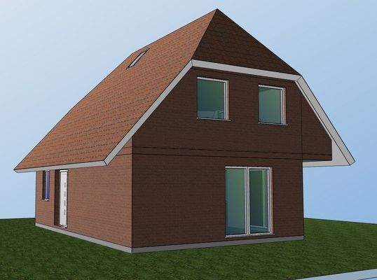 Ansicht Nord Hauptgebäude