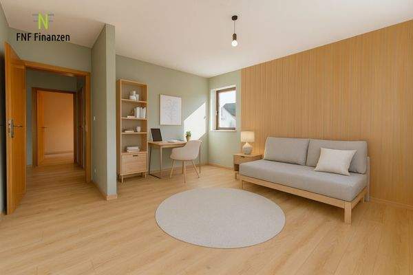 Renovierungsbeispiel Arbeitszimmer