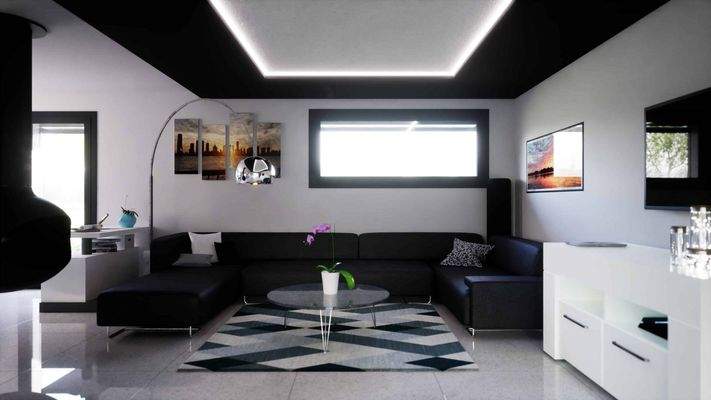 neue luxuriöse Villa auf einer Etage in Lignano Riviera