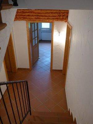 Blick Treppe EG ins Souterrain