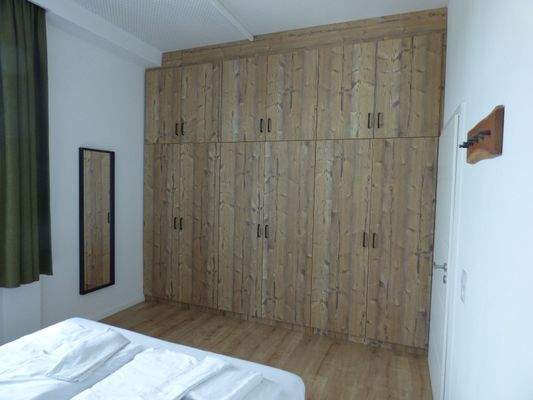 Einbauschrank im Schlafzimmer