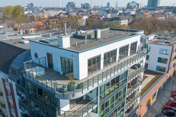 Penthouse über den Dächern