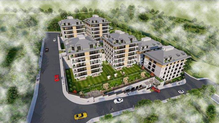 City-View Flats with Horizontal Architecture in Istanbul Uskudar