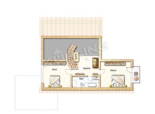 Grundriss-OG - Abweichungen vorbehalten -