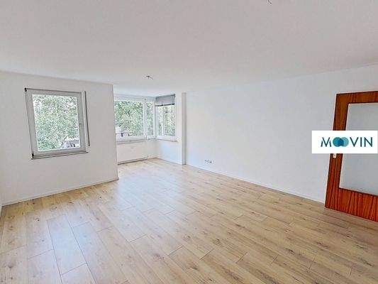 Ansicht I: Wohn - und Essbereich