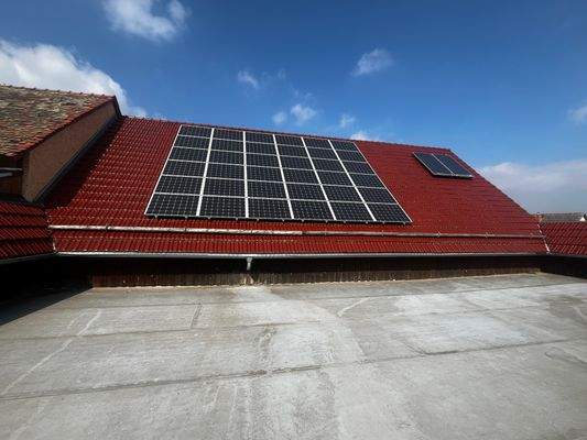 PV-Anlage mit Solarthermie
