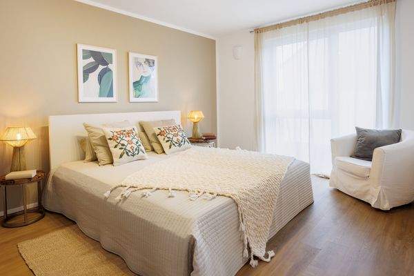 Musterhaus Einrichtungsbeispiel - Schlafzimmer