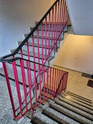 Gepflegtes Treppenhaus