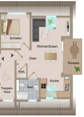 Wohnung Nr. 6, DG