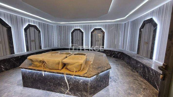 Furnished Apartment in a Socially Rich Complex in Alanya Antalya