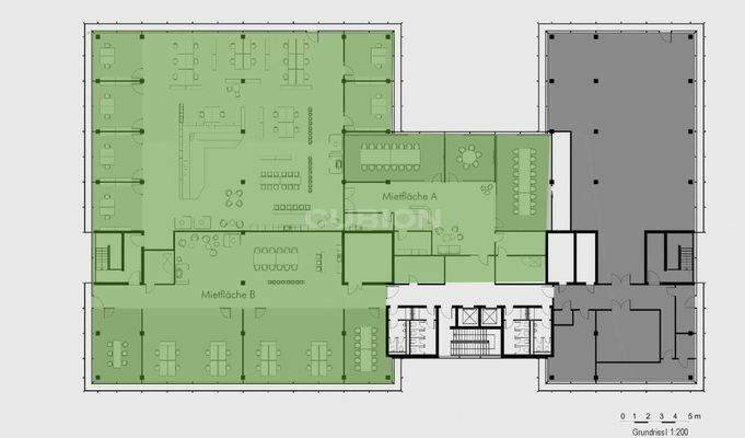 Beispielgrundriss 3. OG