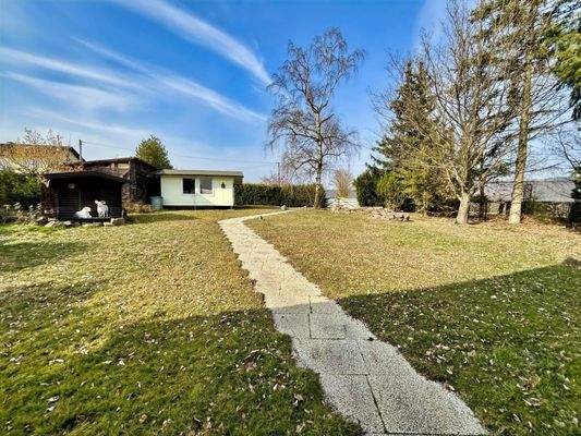 Blick aus der Haustür