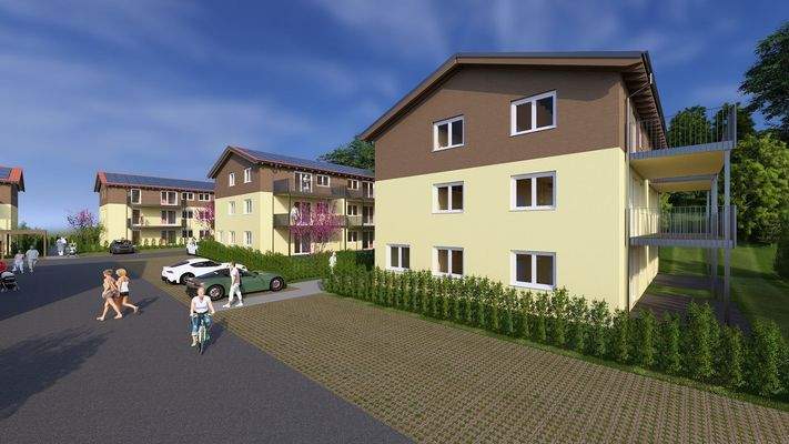 Visualisierung Wohnsiedlung