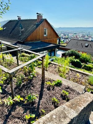 Garten, Hausansicht