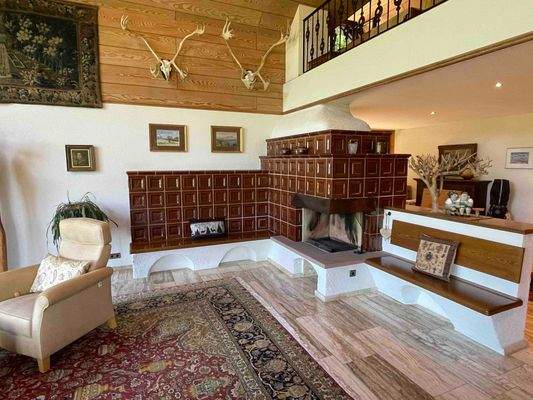 Kachelofen Wohnzimmer