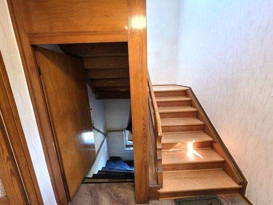 Treppenhaus Abgang Keller