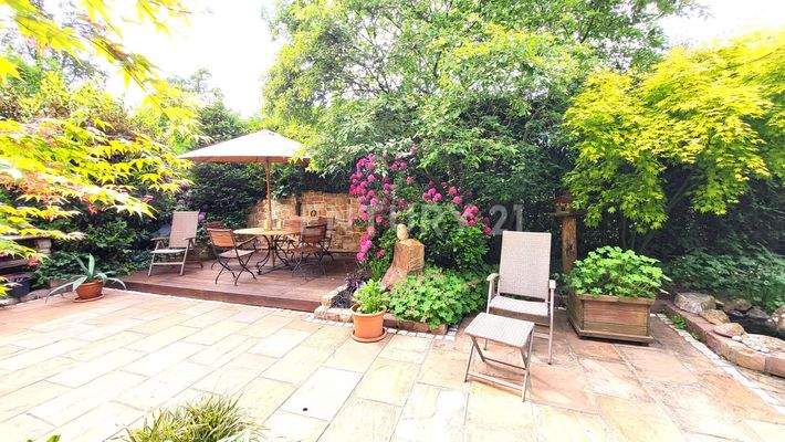 Terrasse an der Küche