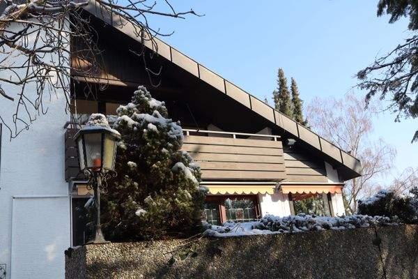 Blick auf die Loggia