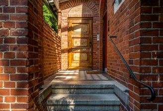 Außenansciht Eingangstür