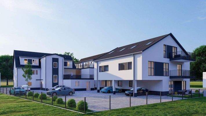 Nord-Ord Perspektive (Innenhof)