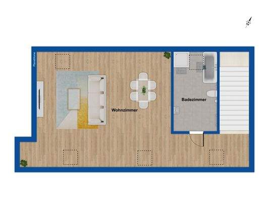 Grundriss Obergeschoss