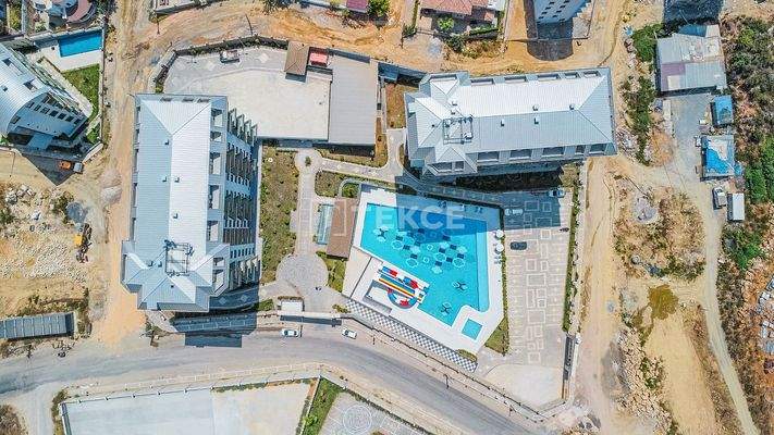 City and Sea-View Real Estate in Alanya with Rich Social Amenities