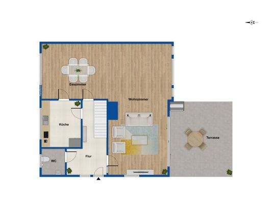 Grundriss Erdgeschoss