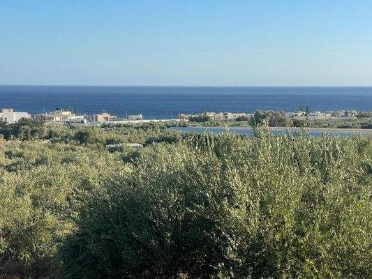 Kreta, Koutsouras: Tolles Baugrundstück in Meeresnähe zu verkaufen