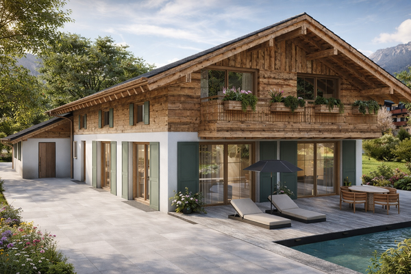 Hausansicht von Südwesten