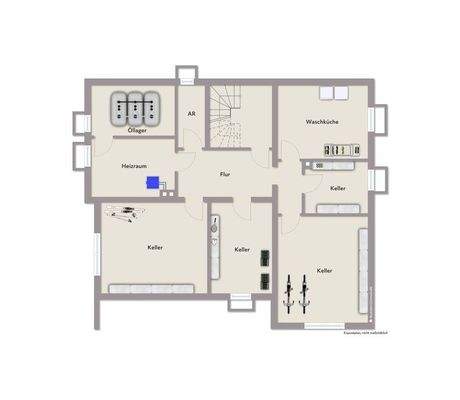 Grundriss Untergeschoss