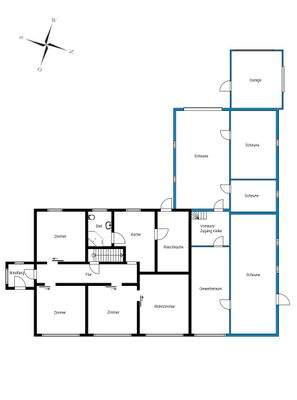 Grundriss Erdgeschoss