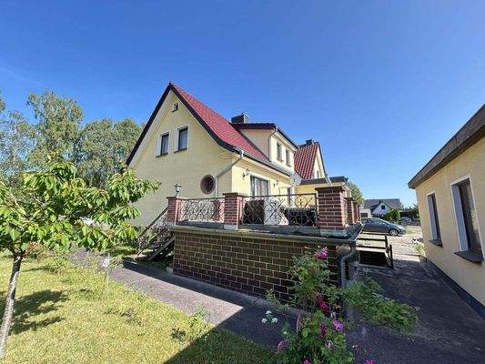 seitliche Giebelansicht