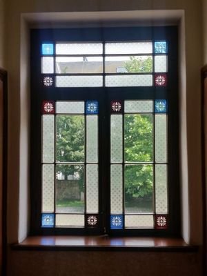 Treppenhausfenster