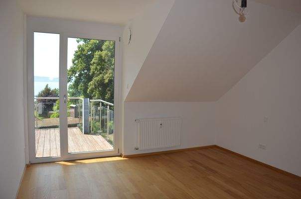 Schlafen mit Balkonzugang