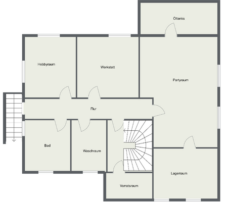 Grundriss Keller