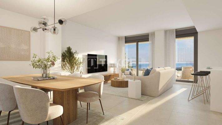 Impressive Views Apartments with Extensive Terraces in Estepona