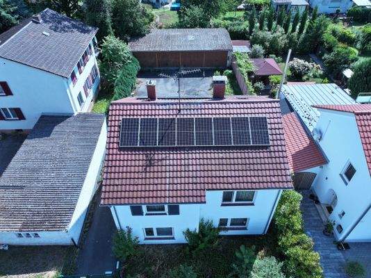 Dach mit PV!