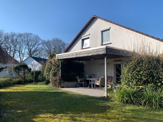 Ansicht Terrasse zum Esszimmer