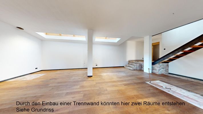 Wohnküche und Wohnzimmer, EG