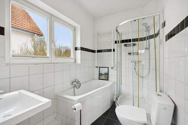 Vollbad im Obergeschoss