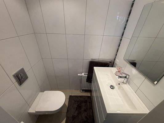 Gäste-WC im Erdgeschoss