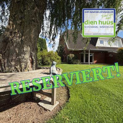 Doppelhaushälfte mit wunderschönem weitläufigen Grundstück