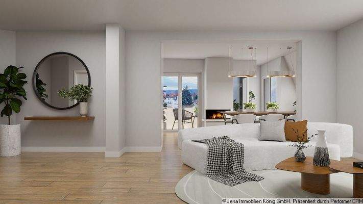 Visualisierung Wohnbereich