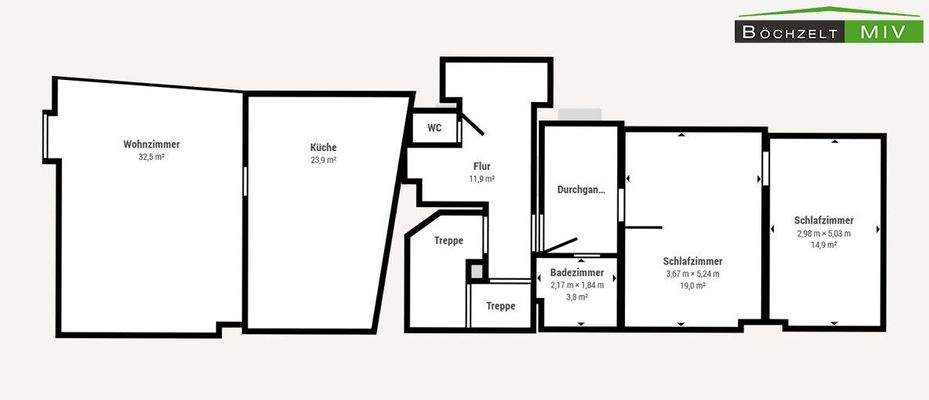 Grundriss Obergeschoss